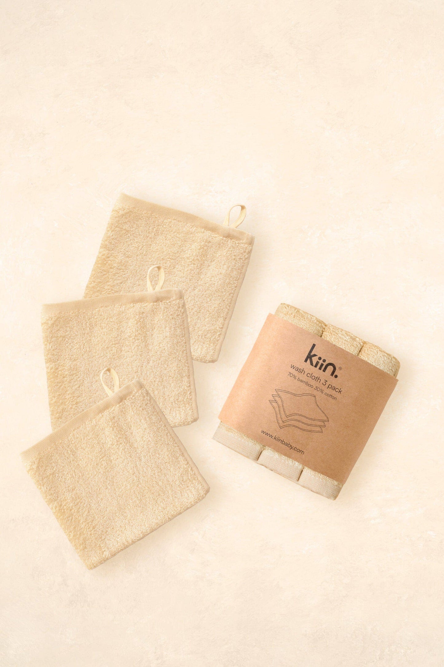 Wash Cloths 3 Pack: Chocolate
