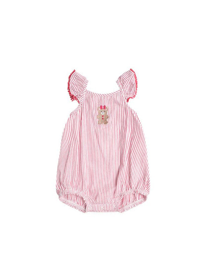 Gingerbread Frill Playsuit