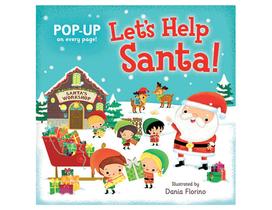 Let's Help Santa Pop Up - Book