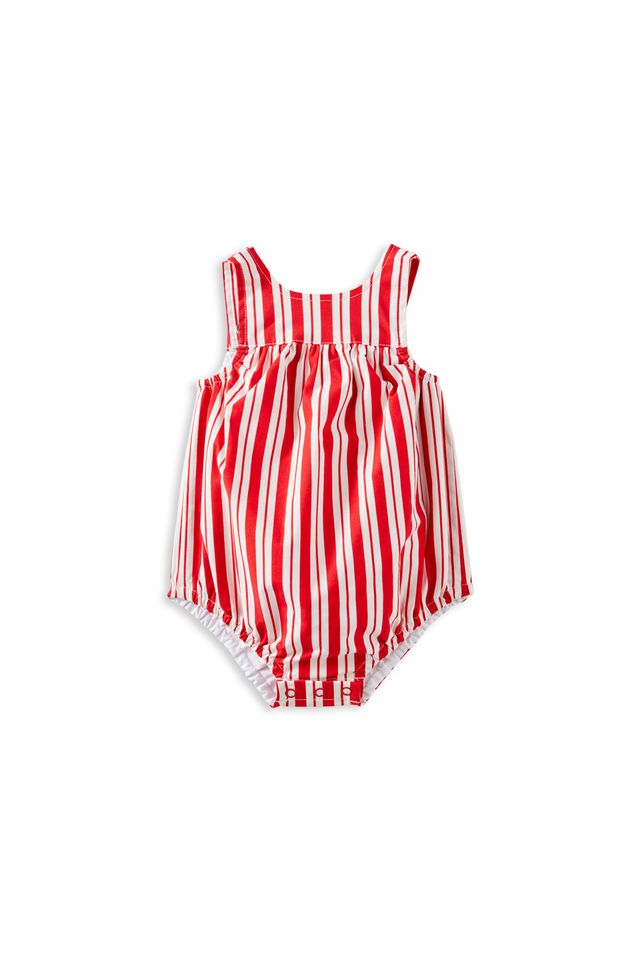 Candy Cane Stripe Playsuit
