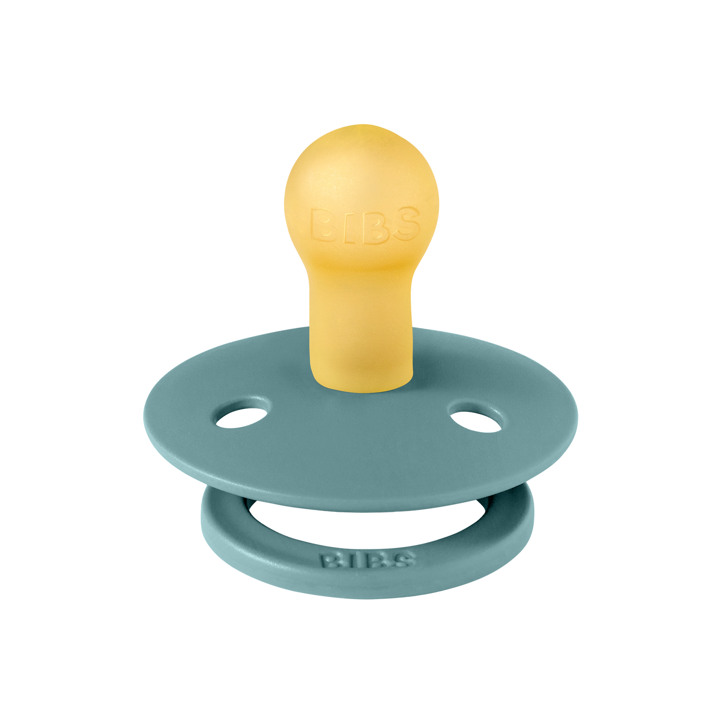 Natural Round Rubber Dummy (Colour) - Island Sea