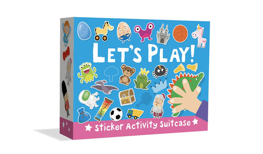 Sticker Activity Suitcase - Let's Play