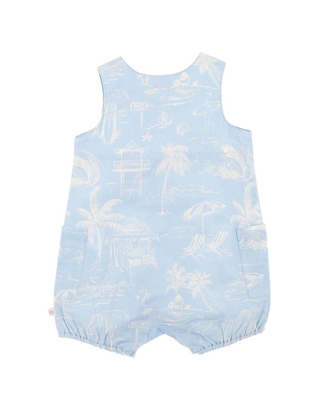 Surfs Up Linework Romper