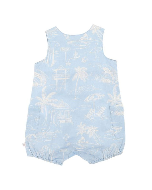 Surfs Up Linework Romper