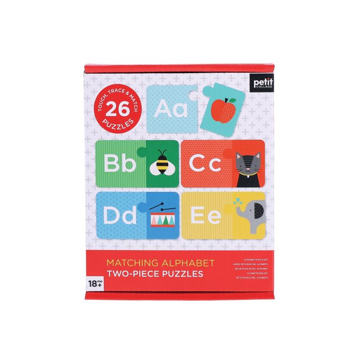 Matching Alphabet Two Piece Puzzle