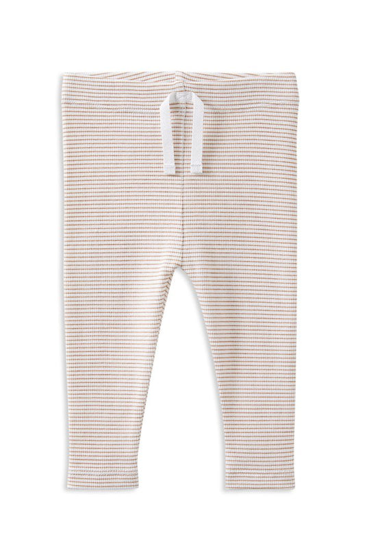 Mocha Stripe Baby Pant