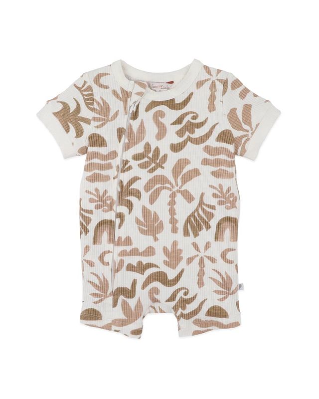 Abstract Oasis SS Zipsuit