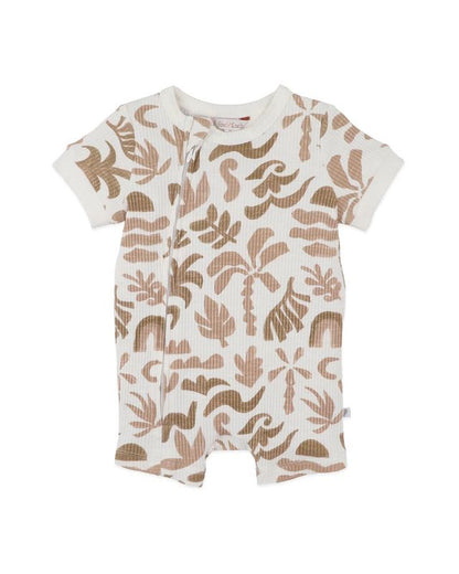 Abstract Oasis SS Zipsuit