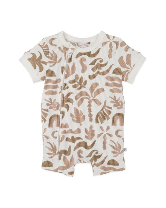 Abstract Oasis SS Zipsuit