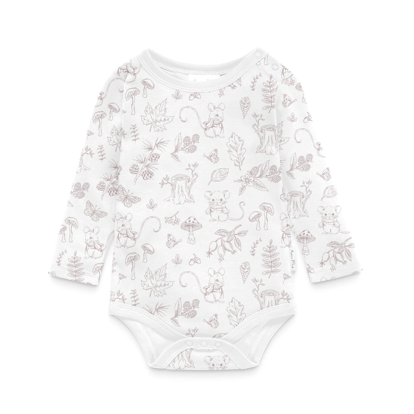 Woodland Mouse Onesie