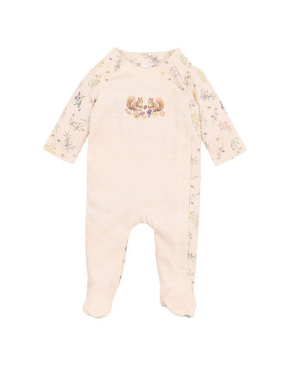 Nancy Long Sleeve Wrap Onesie