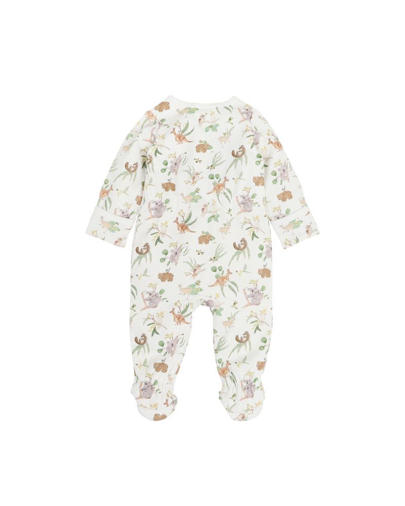 Bailey Native Long Sleeve Zip Onesie