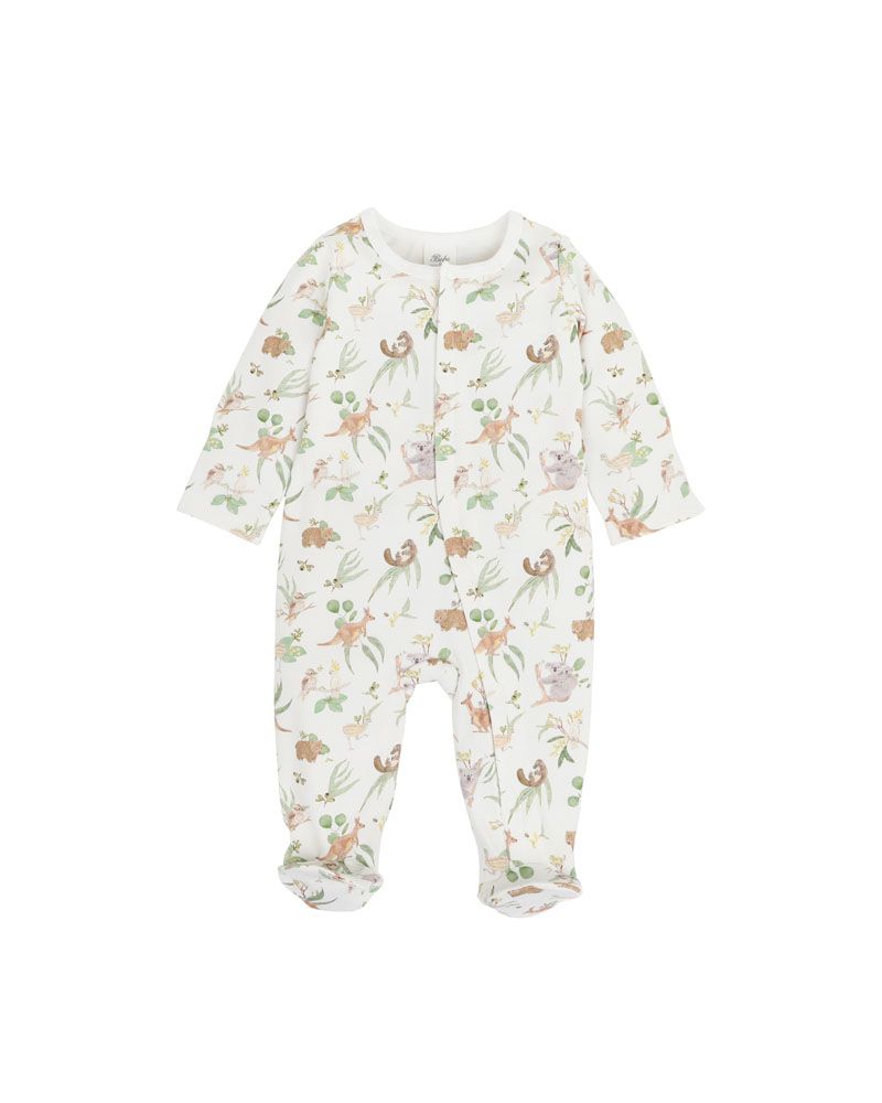 Bailey Native Long Sleeve Zip Onesie