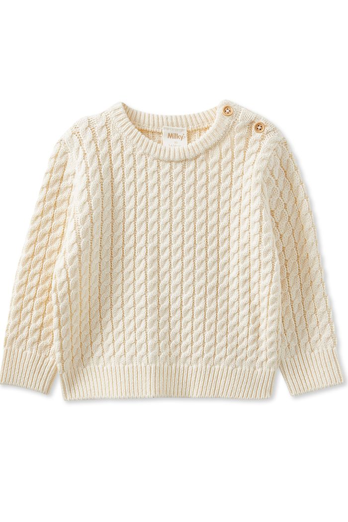 Natural Cable Knit Jumper