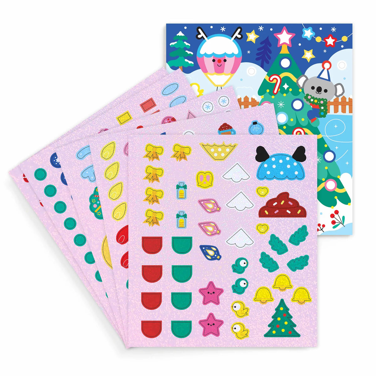 Christmas Cheer Sticker Sparkle Poster Activity Kit