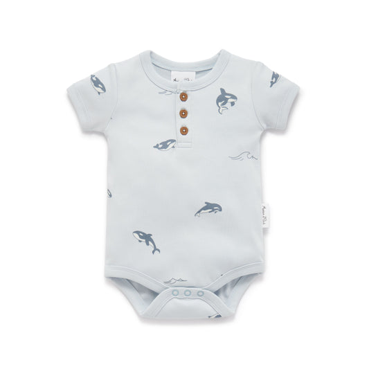 Orca Henley Onesie