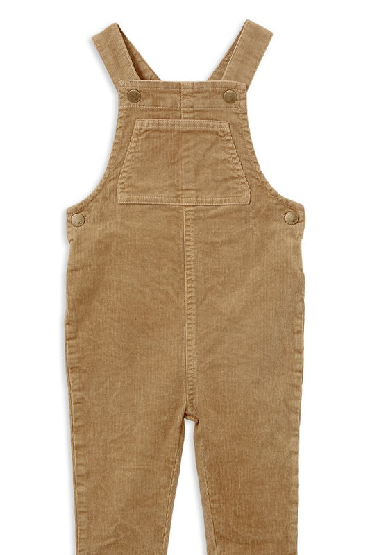 Milky Camel Cord Overall