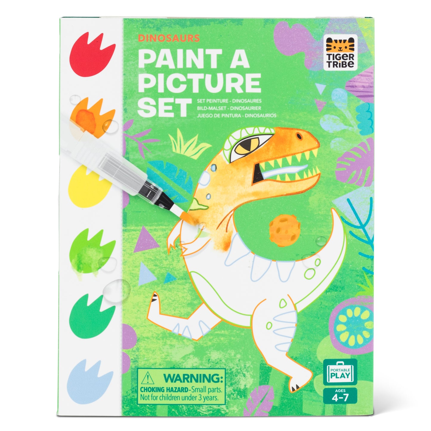 Paint-A-Picture Set - Dinosaurs