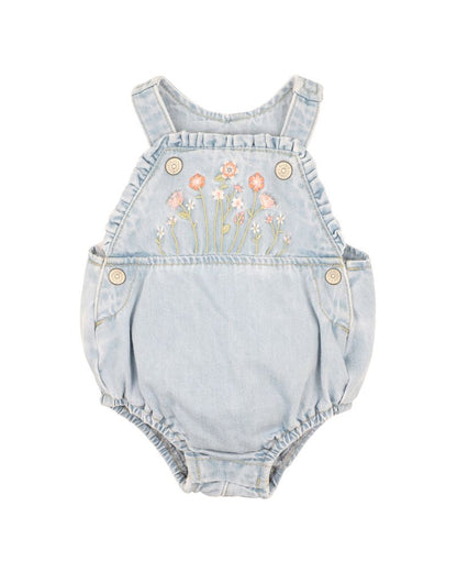 Palm Cove Embroidered Bodysuit