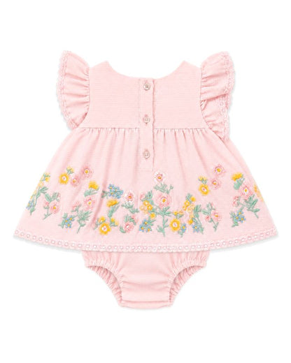 Pia Embroidered Overlay Bodysuit