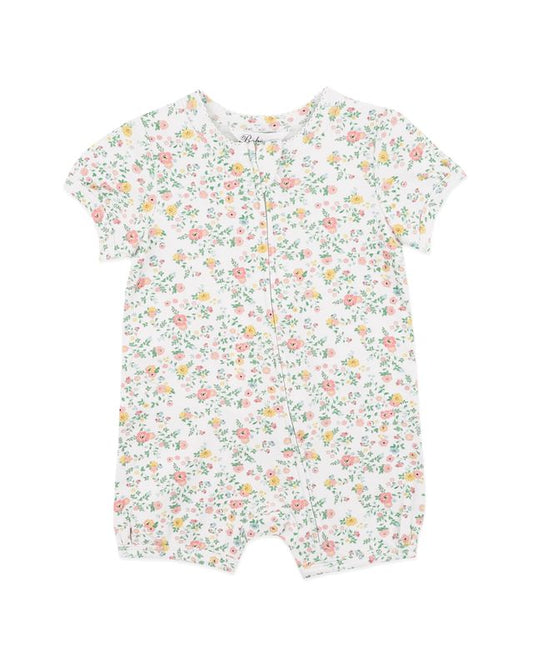 Pia Organic SS Zip Romper