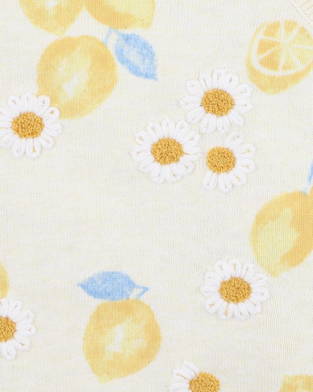 Piccolina Organic Lemon Bodysuit