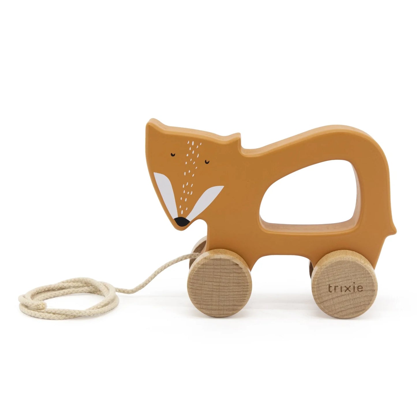 Wooden Pull Along Toy - Mr Fox