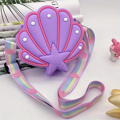 Silicone Clam Handbag