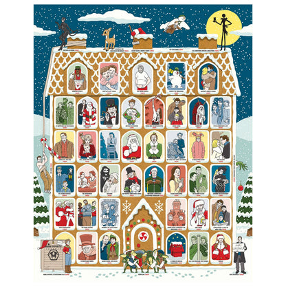 Bucket List Puzzle: 50 Must Watch Christmas Movies 1000pc