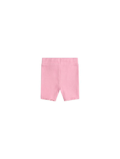 Pink Rib Bike Shortie