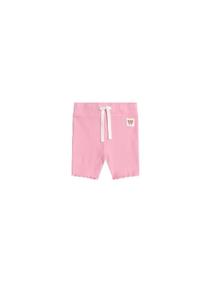 Pink Rib Bike Shortie