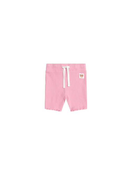 Pink Rib Bike Shortie