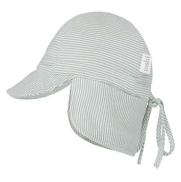 Flap Cap Baby - Sage