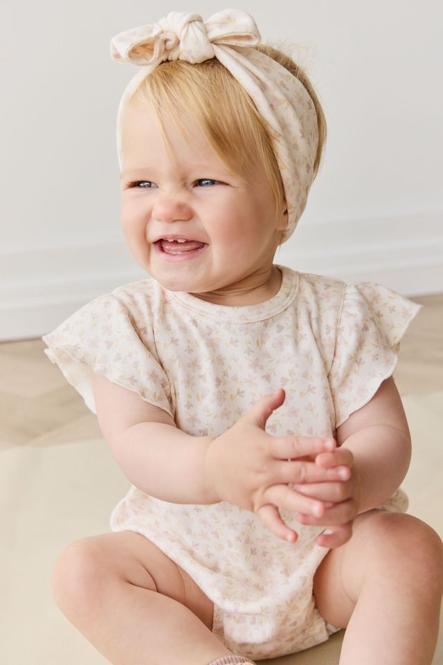 Organic Cotton Sage Onepiece - Aries Mauve