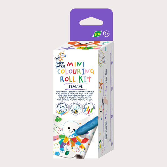 Mini Colouring Roll Kit - Sealife