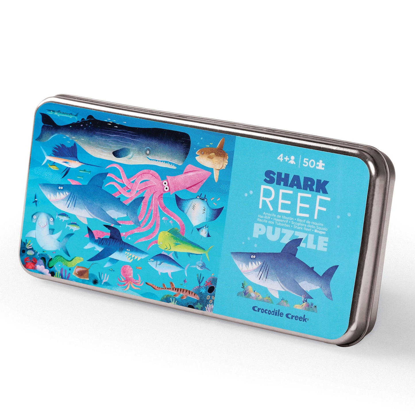 50pc Tin Puzzle - Shark Reef