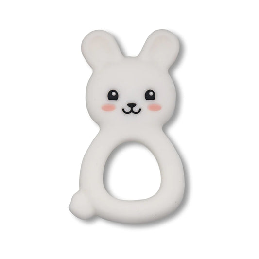 Bunny Teether - Soft White