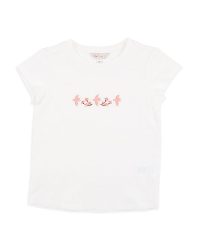 Songbird Embroidered Tee