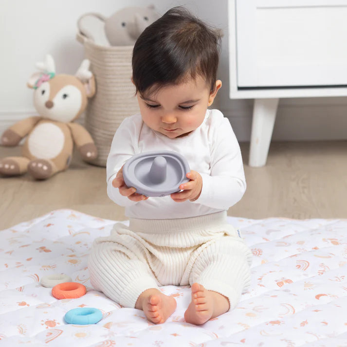 Silicone Boat Stacking Toy