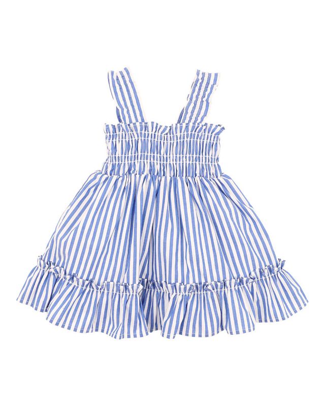 Summer Vacay Blue Stripe Dress
