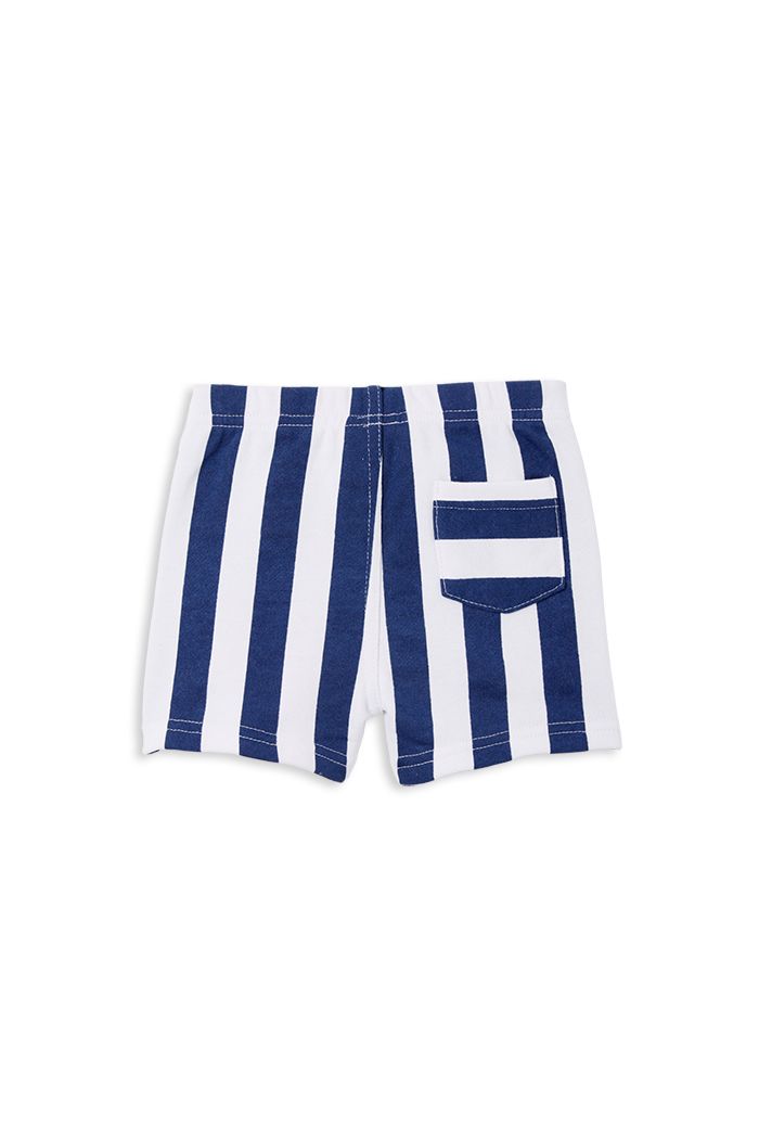 Stripe Fleece Short