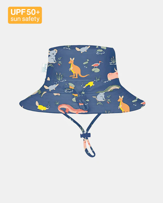 Swim Sunhat Paradise - Kakadu Moonlight