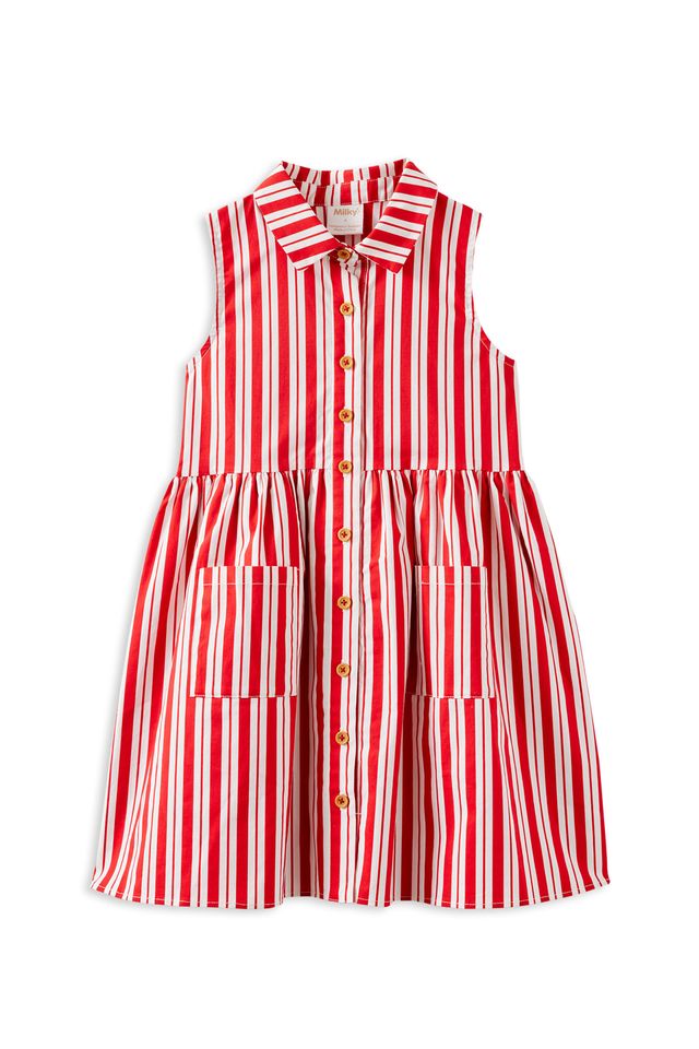 Candy Cane Stripe Dress