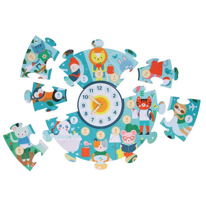 Floor Puzzle - Telling The Time