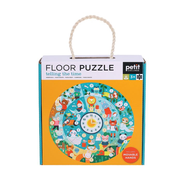 Floor Puzzle - Telling The Time