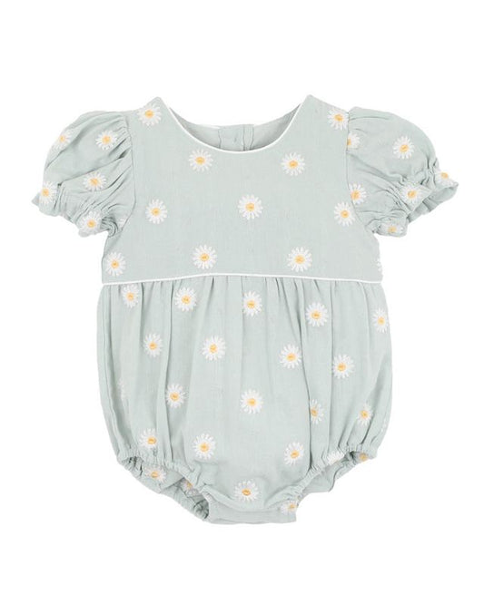Tess Embroidered Daisy Bodysuit