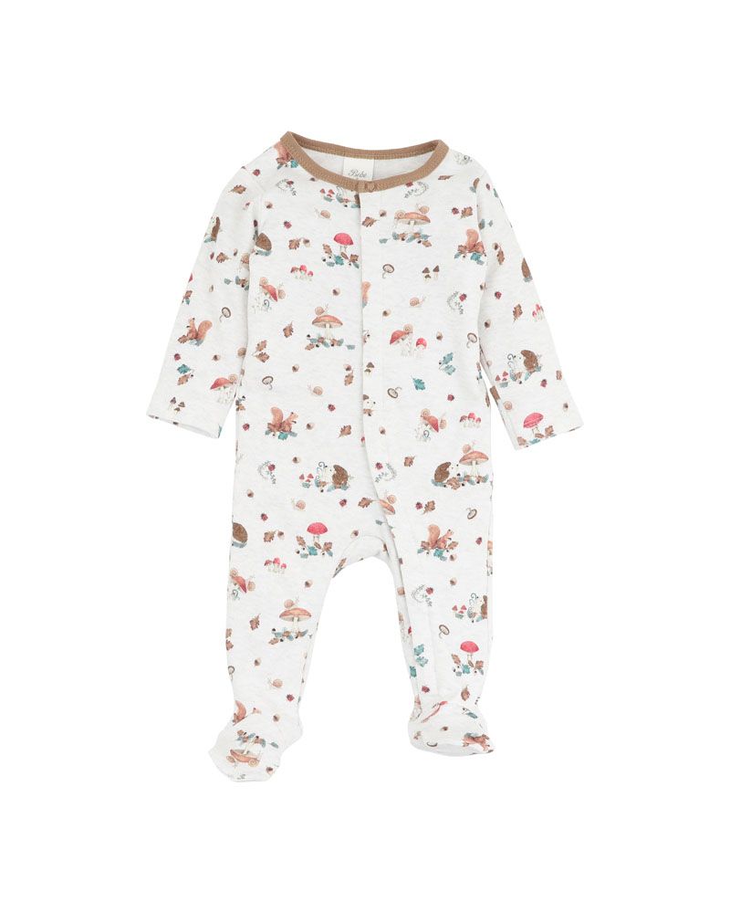 Toby Long Sleeve Zip Onesie