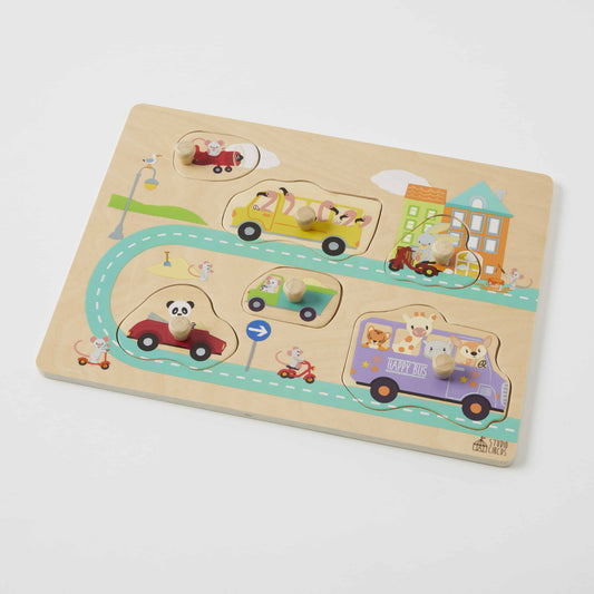 Wooden Traffic Puzzle