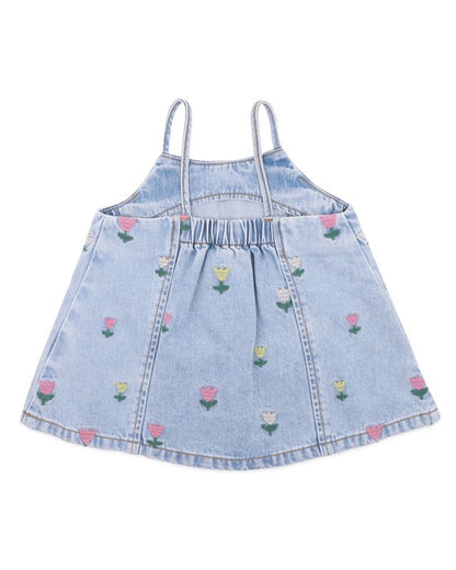 Sundae Denim Tulip Dress