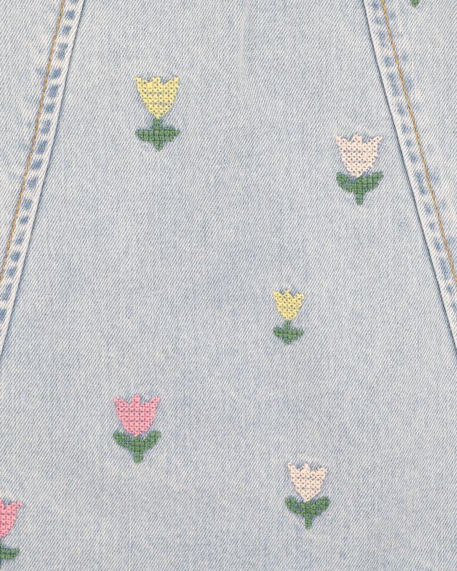 Sundae Denim Tulip Dress